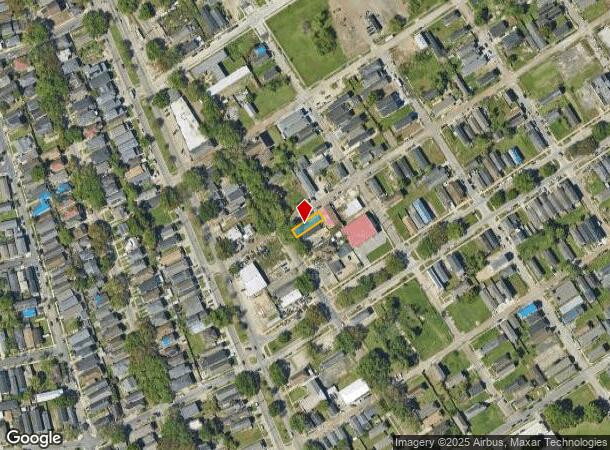 3531 Washington Ave, New Orleans, LA Parcel Map