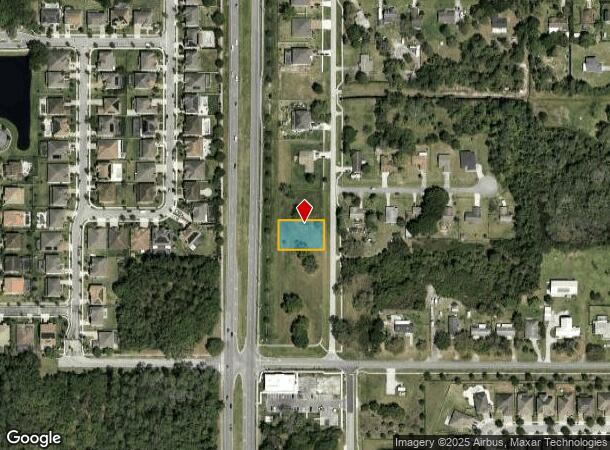  1540 Underwood Ave, Saint Cloud, FL Parcel Map