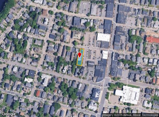  59 Chestnut St, Waltham, MA Parcel Map