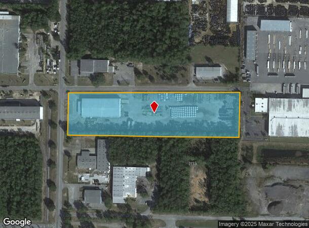  5600 Industrial Blvd, Milton, FL Parcel Map