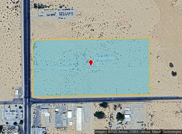 4827 Adobe Rd, 29 Palms, CA Parcel Map