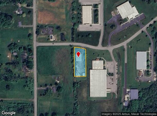 1240 Research Frst, Macedon, NY Parcel Map