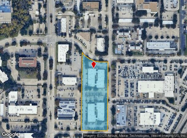  1701 Gateway Blvd, Richardson, TX Parcel Map