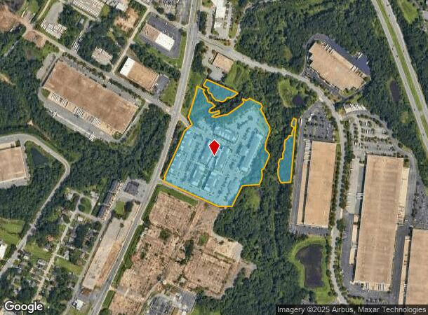  8305 Telegraph Rd, Odenton, MD Parcel Map