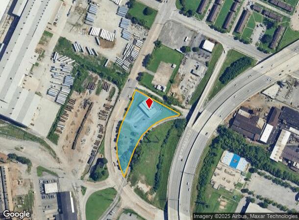  1620 Riverfront Pky, Chattanooga, TN Parcel Map