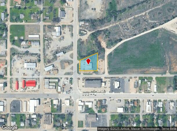  600 N Little Ave, Cushing, OK Parcel Map