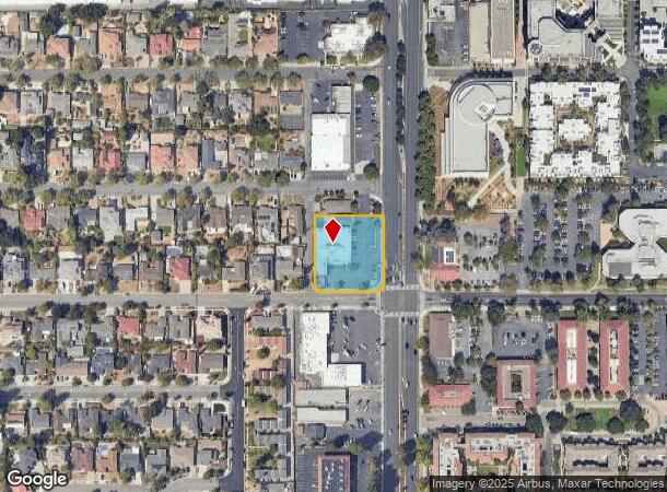  10215 S De Anza Blvd, Cupertino, CA Parcel Map