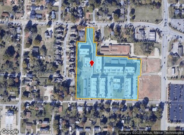  Se Brick Ave, Bentonville, AR Parcel Map