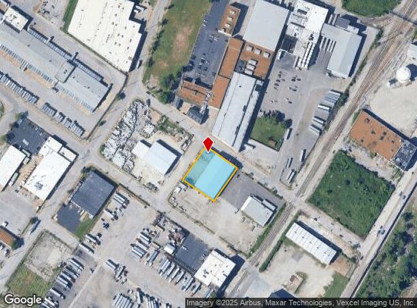  2500 Dekalb St, Saint Louis, MO Parcel Map