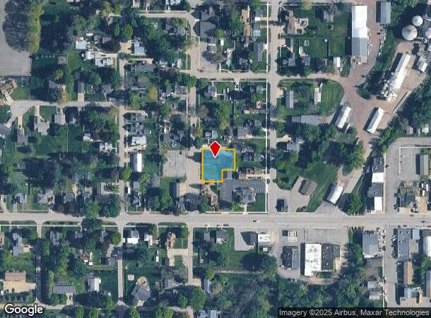  206 N Maple St, Hopkins, MI Parcel Map