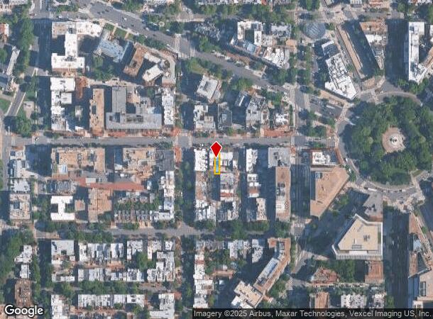  2028 P St Nw, Washington, DC Parcel Map