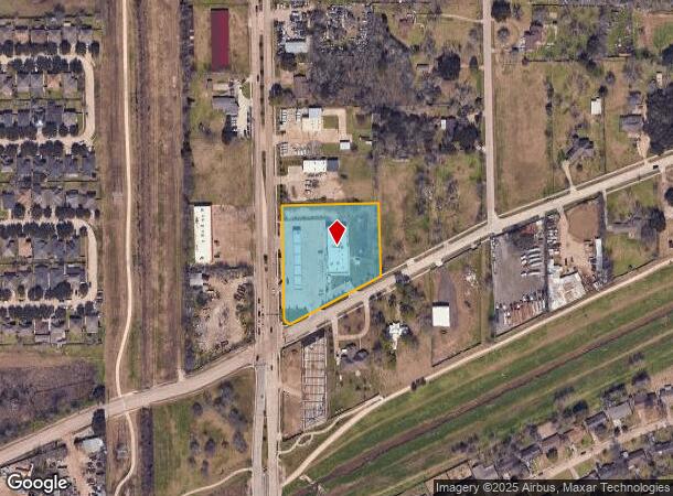  14100 Simsbrook Dr, Houston, TX Parcel Map