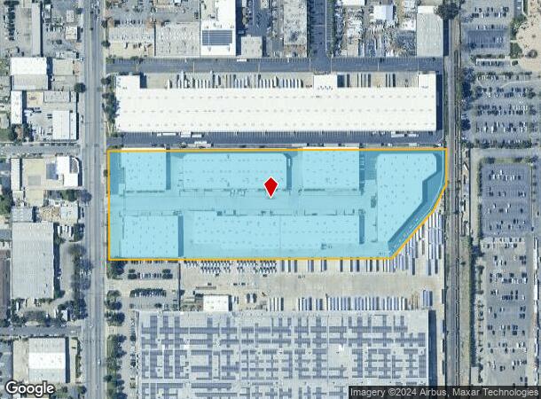  14494 Garfield Ave, Paramount, CA Parcel Map