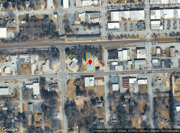  124 W Currahee St, Toccoa, GA Parcel Map