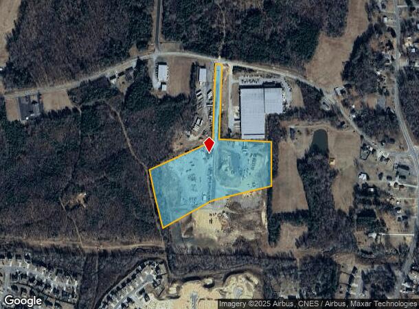 306 W Old Glencoe Rd, Burlington, NC Parcel Map