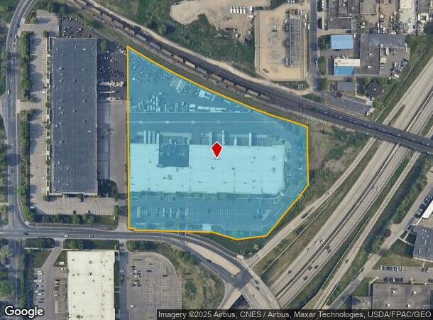  3900 Lake Breeze Ave, Minneapolis, MN Parcel Map