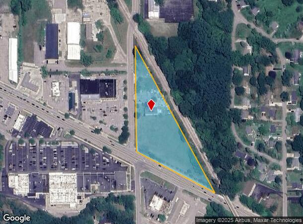 1305 E Grand River Ave, Howell, MI Parcel Map