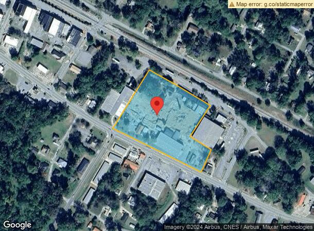  500 Sibley Ave, Union Point, GA Parcel Map