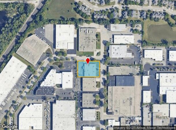  1840 Pickwick Ln, Glenview, IL Parcel Map