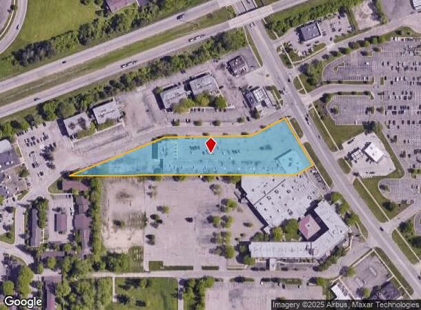 6810 S Cedar St, Lansing, MI Parcel Map