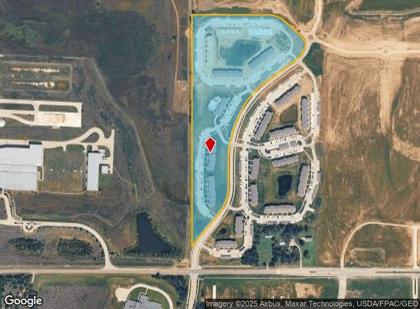  4910 S 209Th Ct, Elkhorn, NE Parcel Map