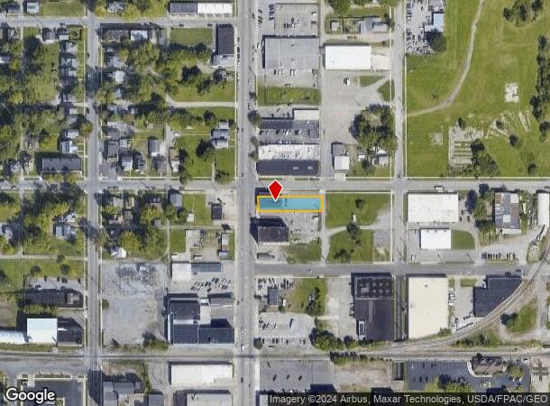  516 N Main St, Lima, OH Parcel Map