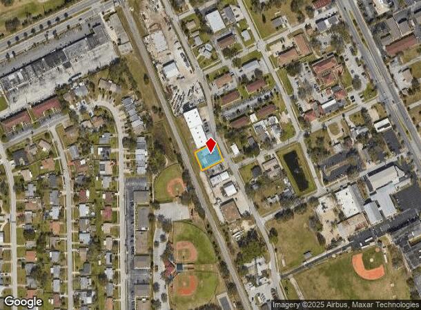  1660 S Segrave St, South Daytona, FL Parcel Map