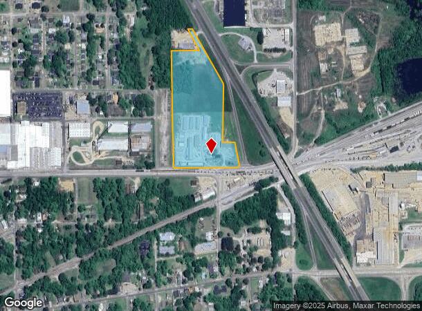  3101 Jeff Davis Ave, Selma, AL Parcel Map