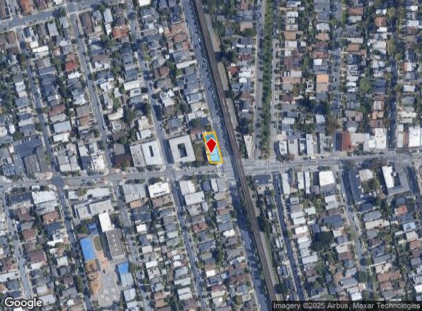 1247 Solano Ave, Albany, CA Parcel Map