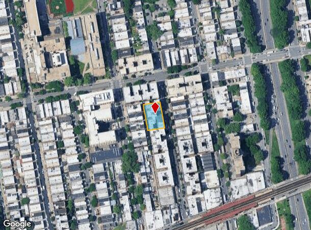 1255 Stratford Ave, Bronx, NY Parcel Map