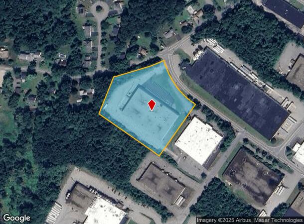 110 Jytek Dr, Leominster, MA Parcel Map