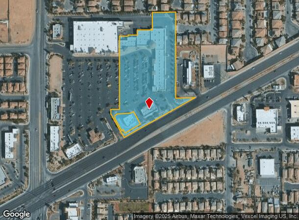 4720 Blue Diamond Rd, Las Vegas, NV Parcel Map