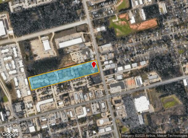 2213 N Frazier St, Conroe, TX Parcel Map