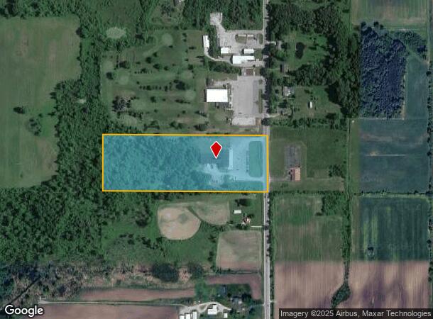5973 S Warner Ave, Fremont, MI Parcel Map