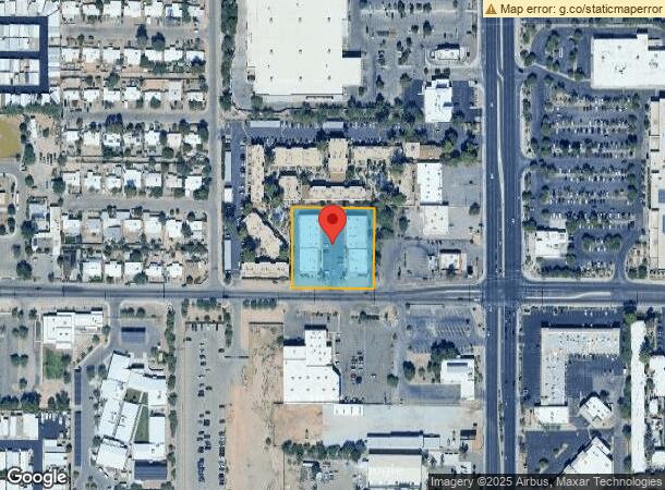  460 W Roger Rd, Tucson, AZ Parcel Map