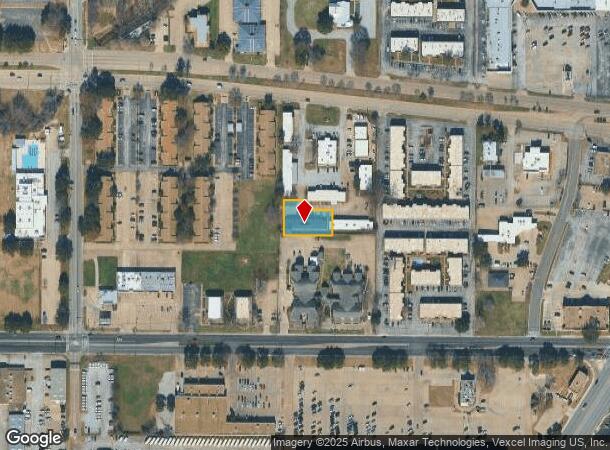1110 W Pioneer Pkwy, Arlington, TX Parcel Map