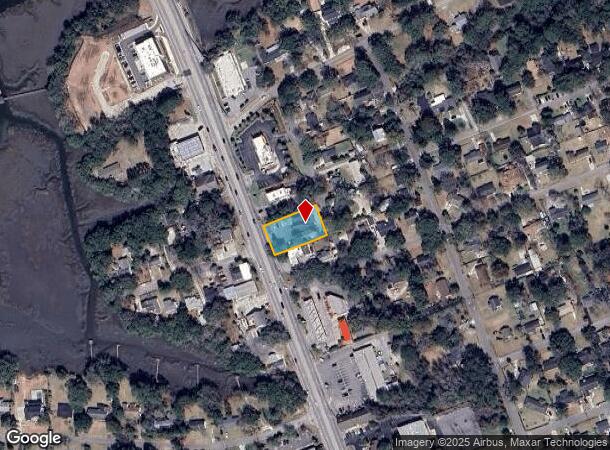 756 Folly Rd, Charleston, SC Parcel Map