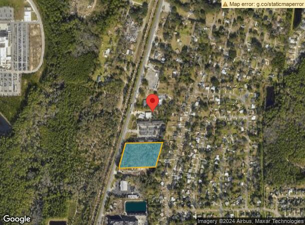  13435 N Main St, Jacksonville, FL Parcel Map