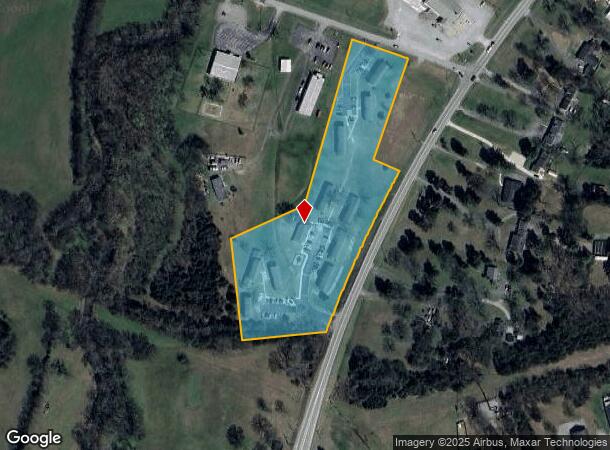 1038 Cornersville Rd, Lewisburg, TN Parcel Map