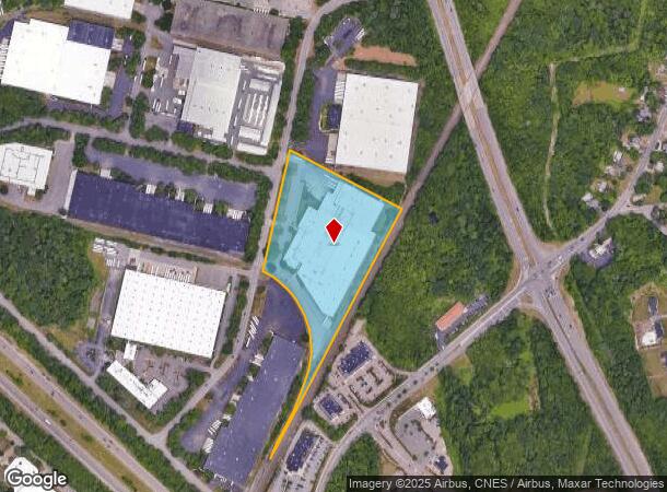  45 Norfolk St, Mansfield, MA Parcel Map