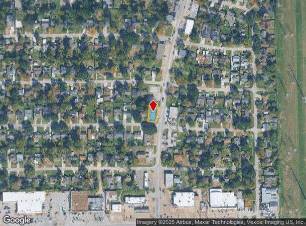 1210 Holland St, Houston, TX Parcel Map