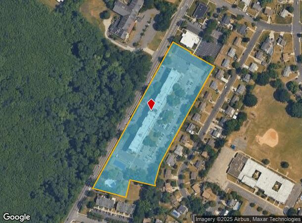 401 Playa Del Sol, Cherry Hill, NJ Parcel Map