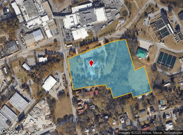 780 Barber St, Athens, GA Parcel Map