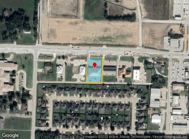 1650 W Chapman Dr, Sanger, TX Parcel Map