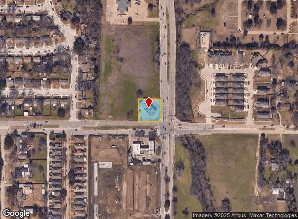  3601 Rowlett Rd, Rowlett, TX Parcel Map