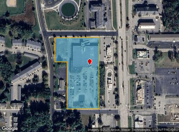 1600 Academy Ave, Stevens Point, WI Parcel Map