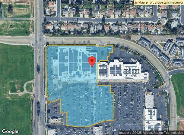  597 W Herndon Ave, Clovis, CA Parcel Map