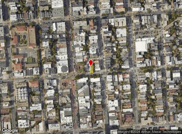  3266 24Th St, San Francisco, CA Parcel Map