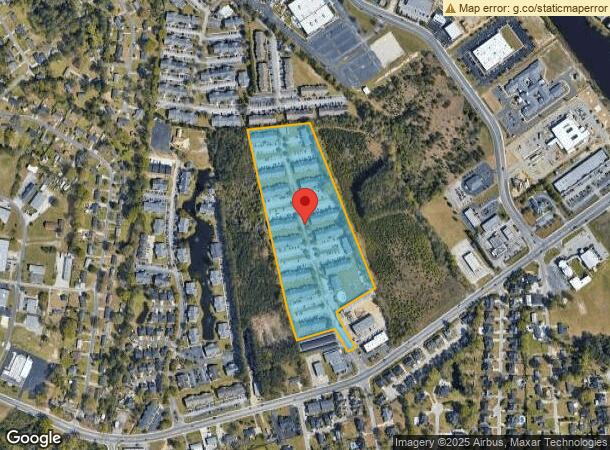  1405 Willow Trace Dr, Florence, SC Parcel Map