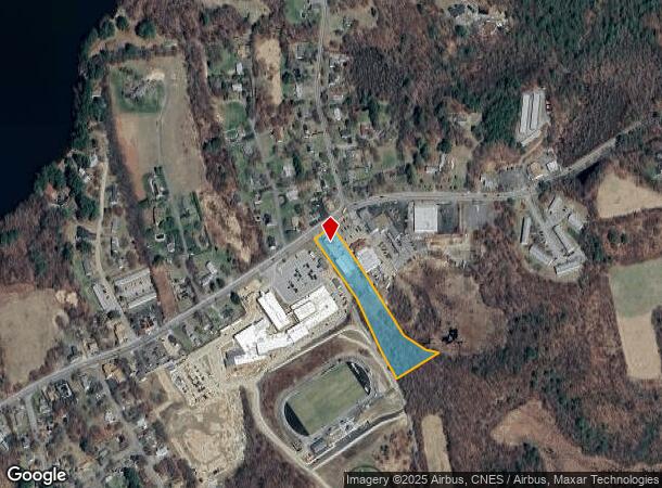 322 Main St, Spencer, MA Parcel Map